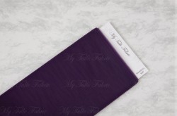 Matte Tulle On Bolt Of 54" X 25 Yd 100% Nylon Blackberry Our Tulle is Flame Retardant and Metal Free