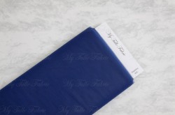 Matte Tulle On Bolt Of 54" X 40 Yd 100% Nylon Sapphire Our Tulle is Flame Retardant and Metal Free