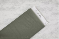 Matte Tulle On Bolt Of 54" X 25 Yd 100% Nylon Mercury Grey Our Tulle is Flame Retardant and Metal Free