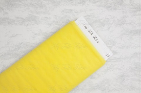 Matte Tulle On Bolt Of 54" X 40 Yd 100% Nylon Canary Our Tulle is Flame Retardant and Metal Free
